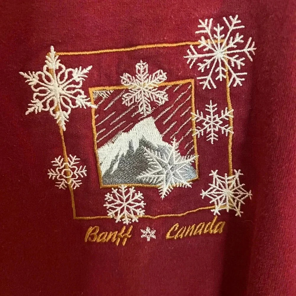 Vintage Y2K Crewneck sweatshirt Winter - Picture 3 of 5